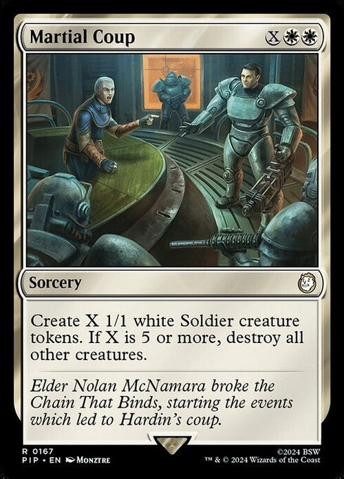 Martial Coup ~ Commander: Fallout [ NM ] [ Magic MTG ]