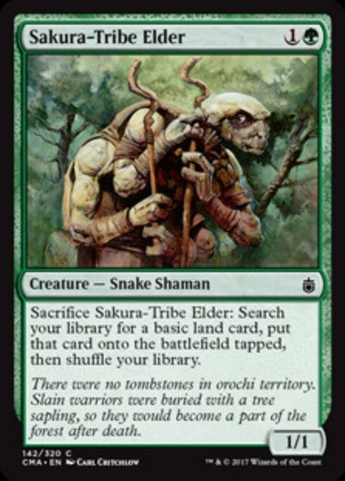 Sakura-Tribe Elder ~ Commander Anthology 1 [ EX ] [ Magic MTG ]
