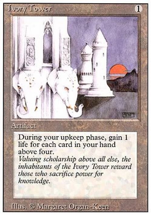 Ivory Tower ~ Revised [ EX ] [ Magic MTG ]