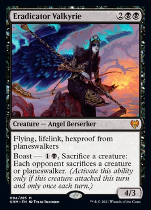 Eradicator Valkyrie ~ Kaldheim [ NM ] [ Magic MTG ]
