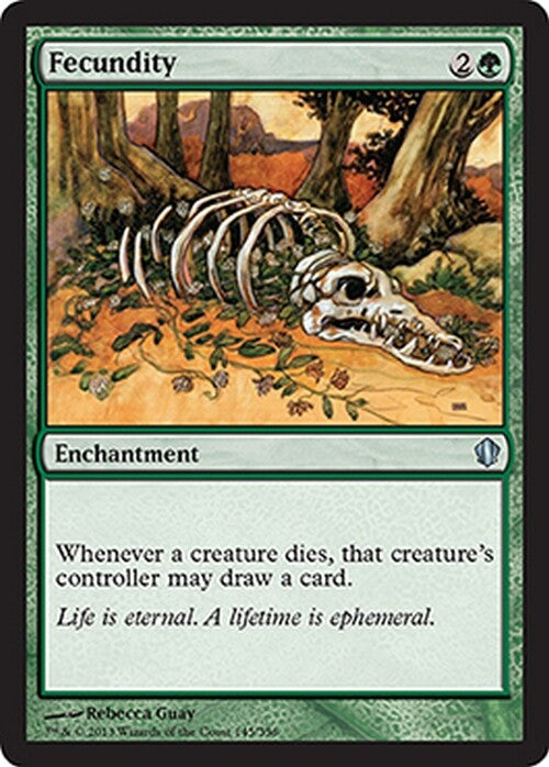 Fecundity ~ Commander 2013 [ EX ] [ Magic MTG ]