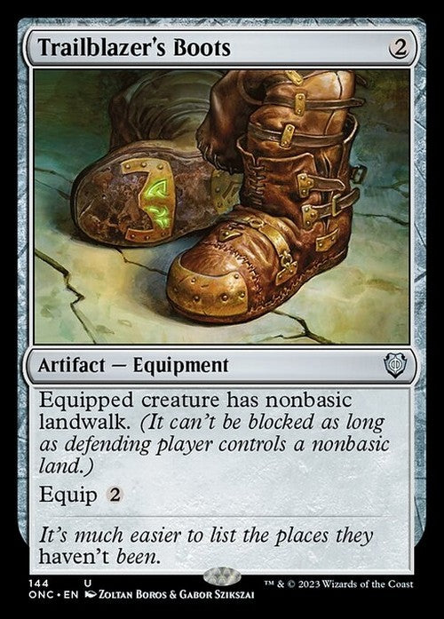 Trailblazer's Boots ~ Commander: Phyrexia [ NM ] [ Magic MTG ]