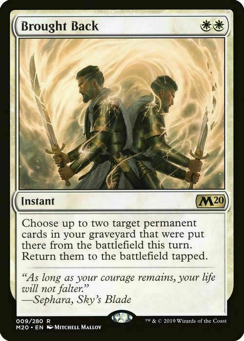 Brought Back ~ Core 2020 [ EX ] [ Magic MTG ]