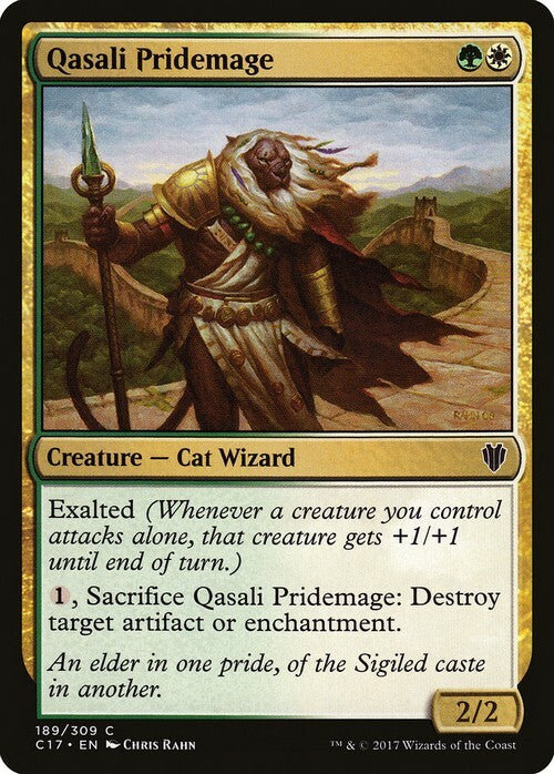 Qasali Pridemage ~ Commander 2017 [ NM ] [ Magic MTG ]