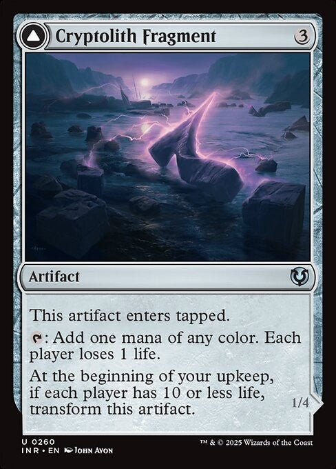 Cryptolith Fragment ~ Innistrad Remastered [ NM ] [ Magic MTG ]