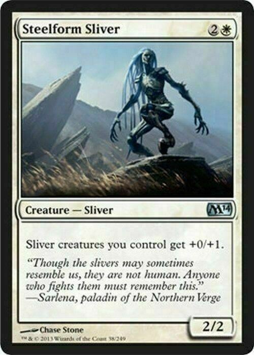 Steelform Sliver ~ Magic 2014 [ EX ] [ Magic MTG ]