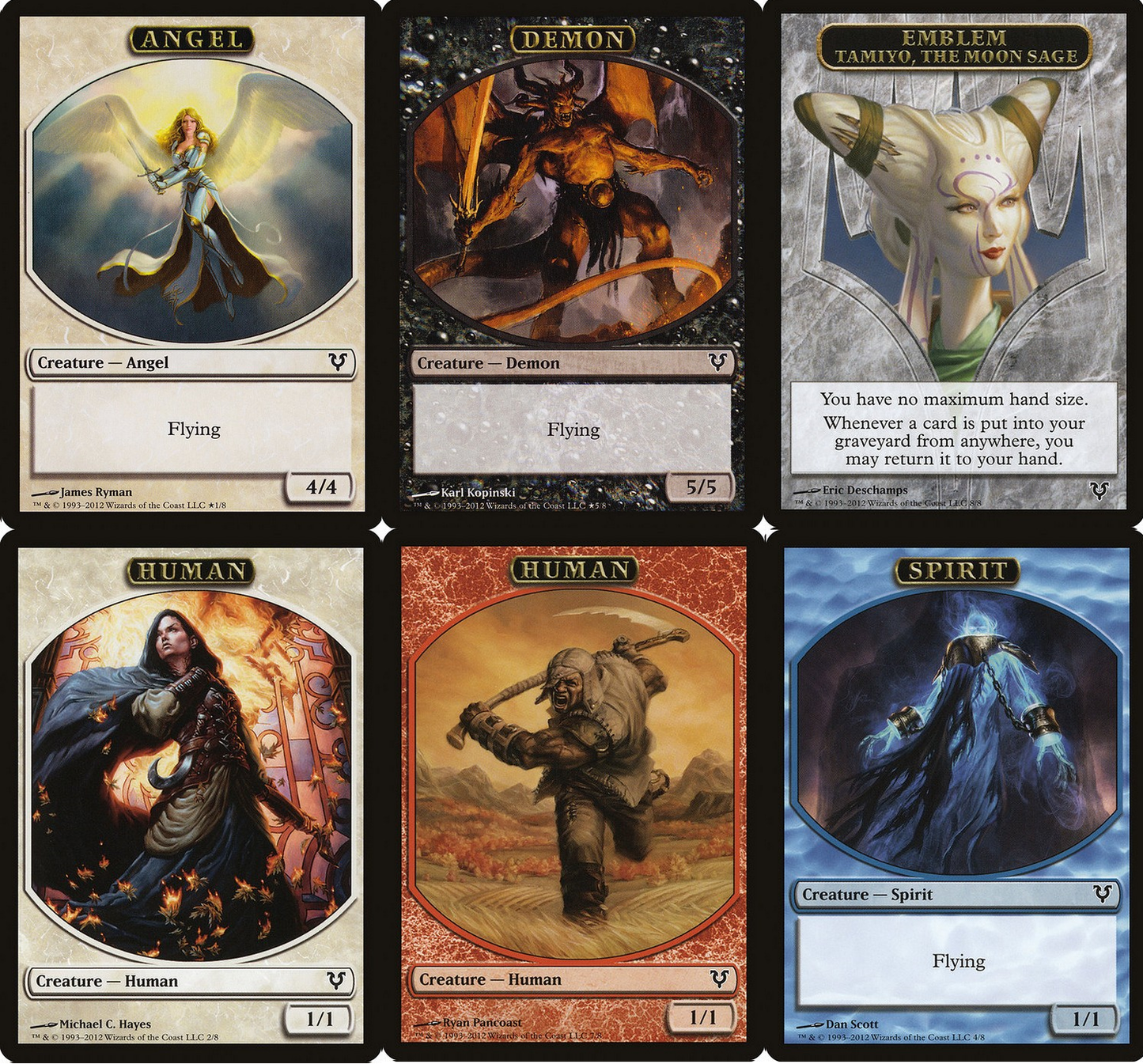 Choose your TOKEN ~ Avacyn Restored [ EX ] [ Magic MTG ]