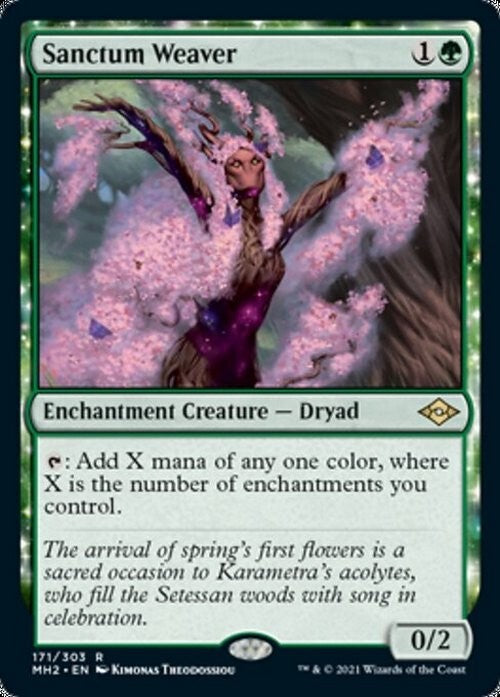 Sanctum Weaver ~ Modern Horizons 2 [ NM ] [ Magic MTG ]