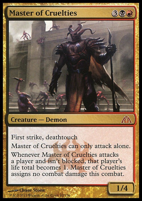Master of Cruelties ~ Dragon's Maze [ EX ] [ Magic MTG ]