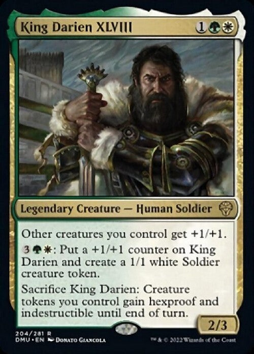 King Darien XLVIII ~ Dominaria United [ NM ] [ Magic MTG ]