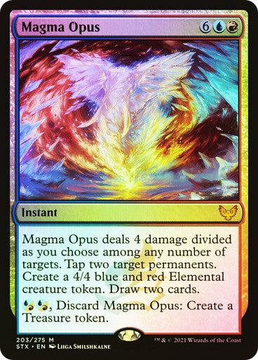 FOIL Magma Opus ~ Strixhaven [ NM ] [ Magic MTG ]