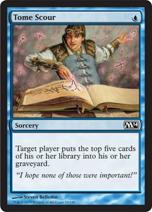 Tome Scour ~ Magic 2014 [ EX ] [ Magic MTG ]