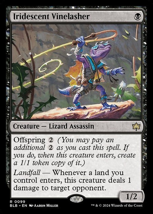 Iridescent Vinelasher ~ Bloomburrow [ NM ] [ Magic MTG ]
