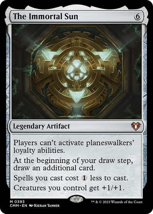 The Immortal Sun ~ Commander Masters [ NM ] [ Magic MTG ]