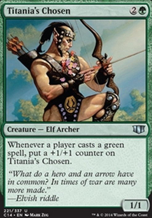 Titania's Chosen ~ Commander 2014 [ EX ] [ Magic MTG ]