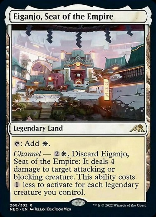 Eiganjo, Seat of the Empire ~ Kamigawa: Neon Dynasty [ NM ] [ Magic MTG ]