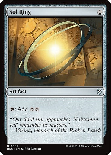 Sol Ring #56 ~ Commander: Aetherdrift [ NM ] [ Magic MTG ]