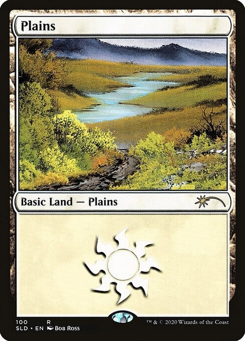 Plains #100 ~ Secret Lair [ NM ] [ Magic MTG ]