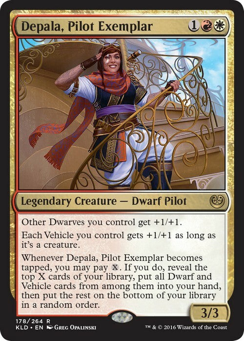 Depala, Pilot Exemplar ~ Kaladesh [ EX ] [ Magic MTG ]