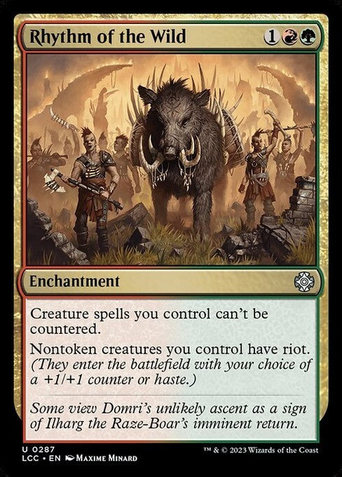 Rhythm of the Wild ~ Commander: The Lost Caverns of Ixalan [ NM ] [ Magic MTG ]