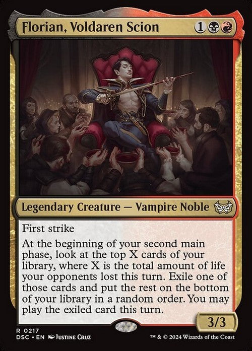 Florian, Voldaren Scion ~ Commander: Duskmourn [ NM ] [ Magic MTG ]