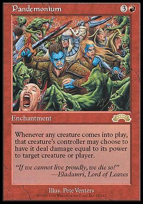 Pandemonium ~ Exodus [ EX ] [ Magic MTG ]