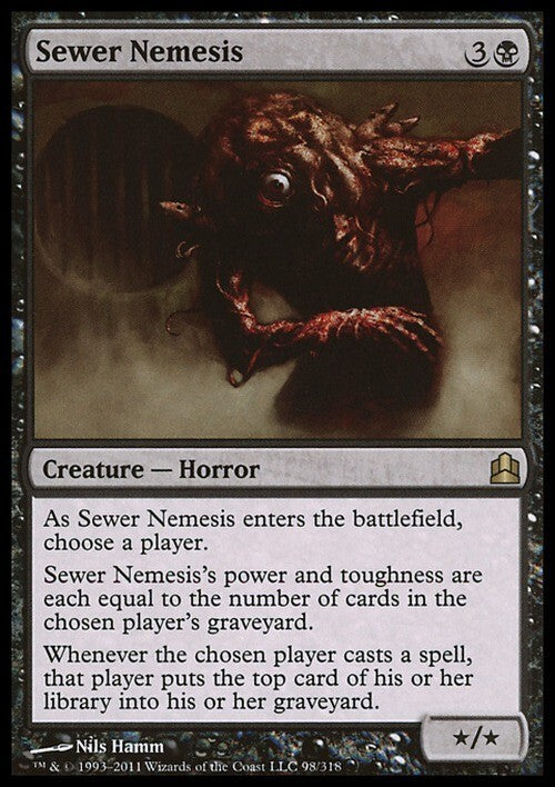 Sewer Nemesis ~ Commander 2011 [ EX ] [ Magic MTG ]