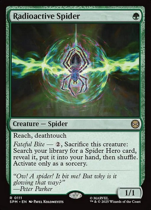 Radioactive Spider ~ Spider-Man [ NM ] [ Magic MTG ]