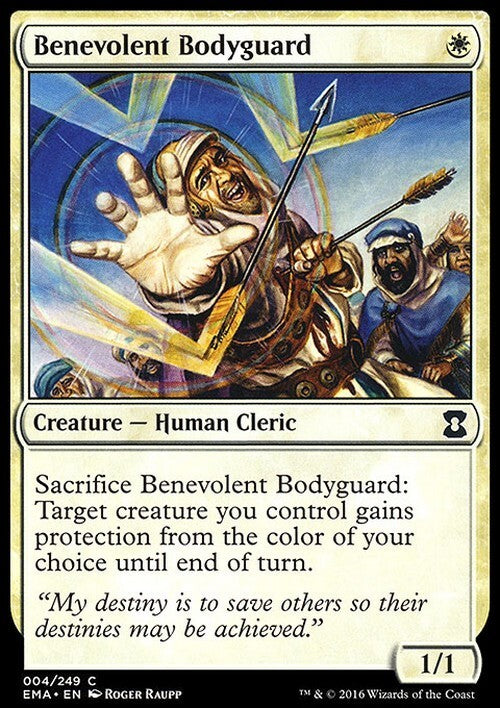 Benevolent Bodyguard ~ Eternal Masters [ EX ] [ Magic MTG ]