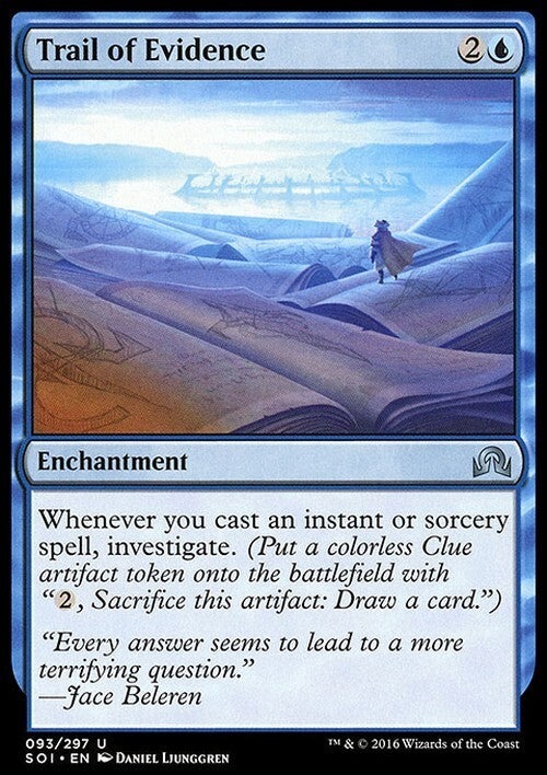 Trail of Evidence ~ Shadows over Innistrad [ EX ] [ Magic MTG ]