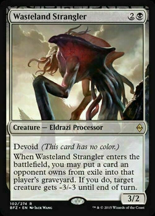 Wasteland Strangler ~ Battle for Zendikar [ EX ] [ Magic MTG ]