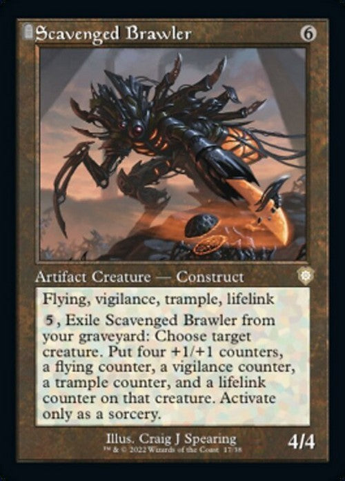Scavenged Brawler ~ Commander: The Brothers' War [ NM ] [ Magic MTG ]