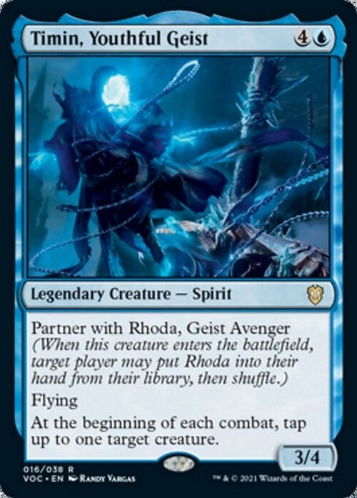 Timin, Youthful Geist ~ Commander: Crimson Vow [ NM ] [ MTG ]