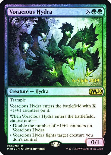 FOIL Voracious Hydra ~ Prerelease Core 2020 [ NM ] [ Magic MTG ]