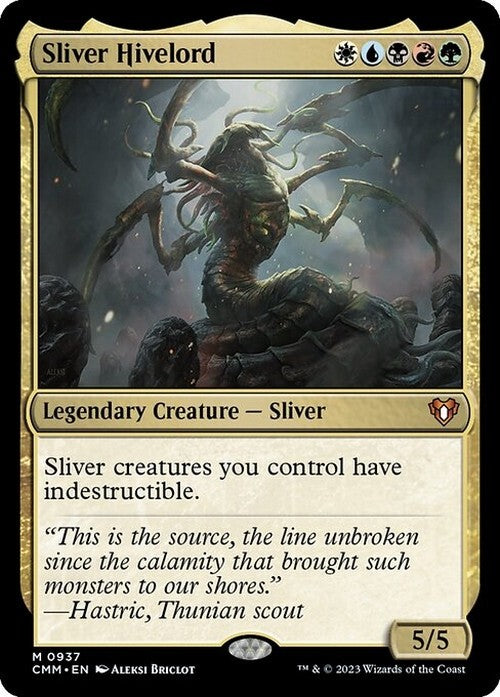 Sliver Hivelord ~ Commander Masters [ NM ] [ Magic MTG ]
