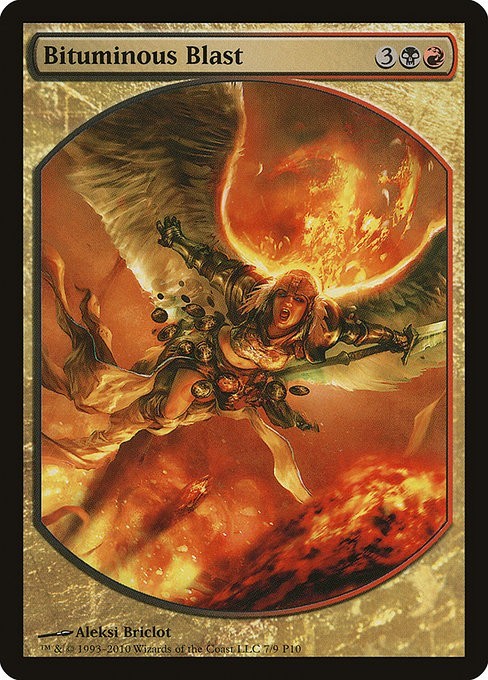 Bituminous Blast ~ Player Rewards Promos [ EX ]  [ Magic MTG ]