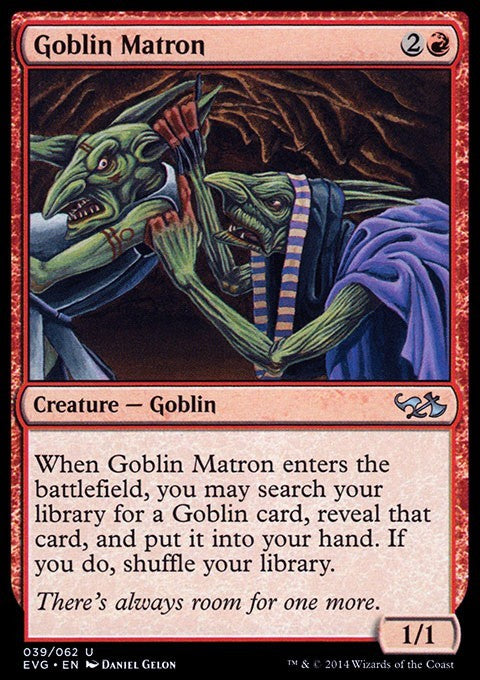 Goblin Matron ~ Duel Decks [ EX ] [ Magic MTG ]
