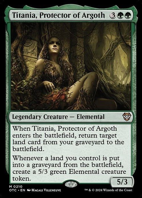 Titania, Protector of Argoth ~ Commander: Outlaws of Thunder Junction [ NM ]