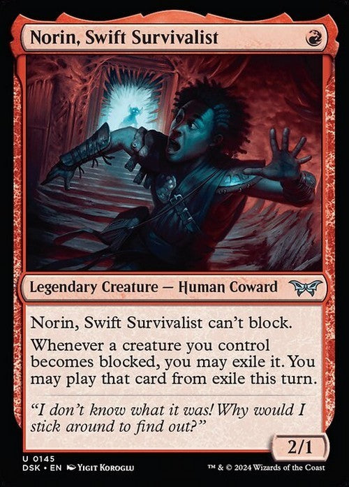 Norin, Swift Survivalist ~ Duskmourn [ NM ] [ Magic MTG ]