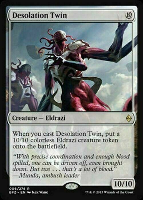 Desolation Twin ~ Battle for Zendikar [ EX ] [ Magic MTG ]