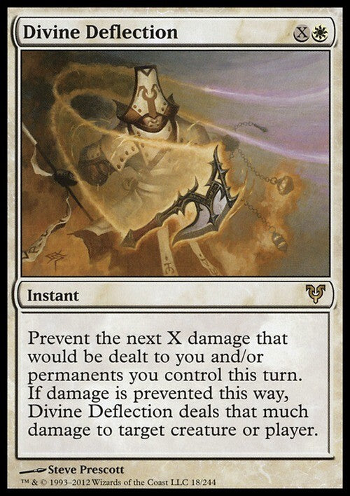 Divine Deflection ~ Avacyn Restored [ EX ] [ Magic MTG ]