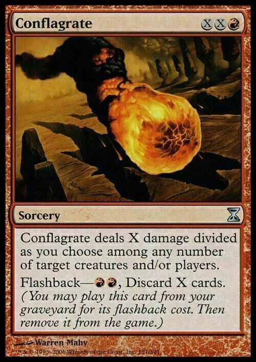 Conflagrate ~ Time Spiral [ EX ] [ MTG ]