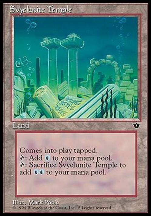 Svyelunite Temple ~ Fallen Empires [ EX ] [ Magic MTG ]