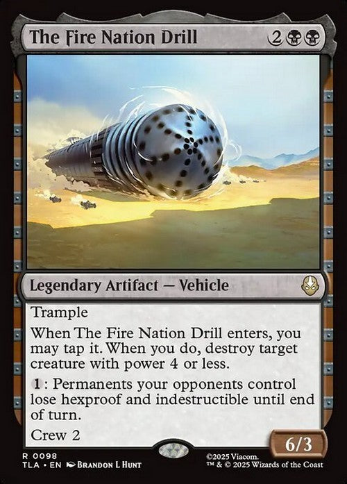 The Fire Nation Drill ~ Avatar: The Last Airbender [ NM ] [ Magic MTG ]