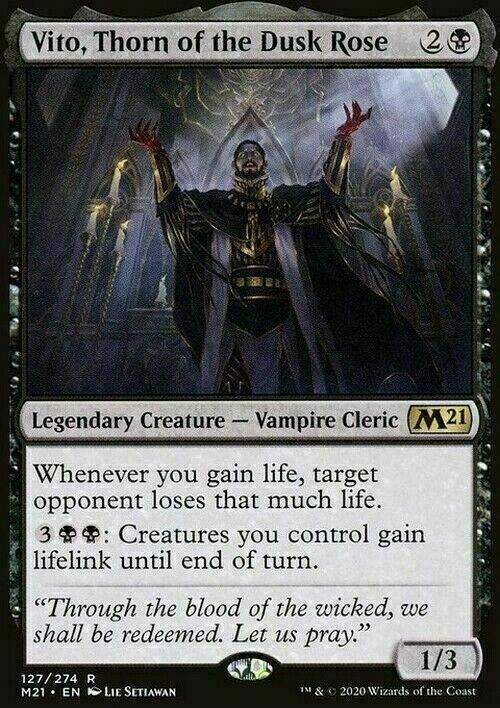 Vito, Thorn of the Dusk Rose ~ Core 2021 [ NM ] [ Magic MTG ]