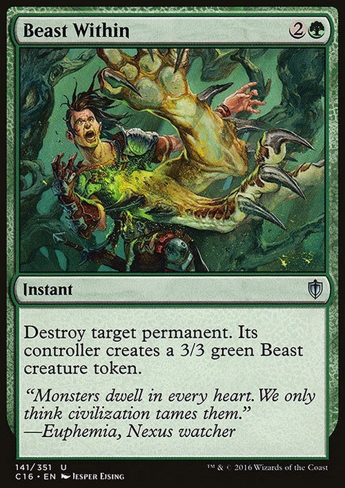 Beast Within ~ Commander 2016 [ EX ] [ Magic MTG ]