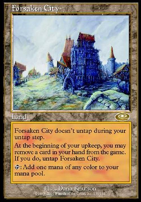 Forsaken City ~ Planeshift [ EX ] [ Magic MTG ]