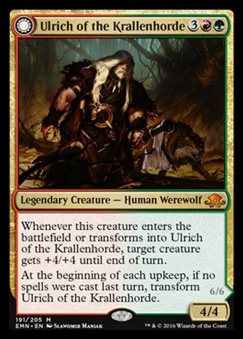 Ulrich of the Krallenhorde ~ Eldritch Moon [ EX ] [ Magic MTG ]