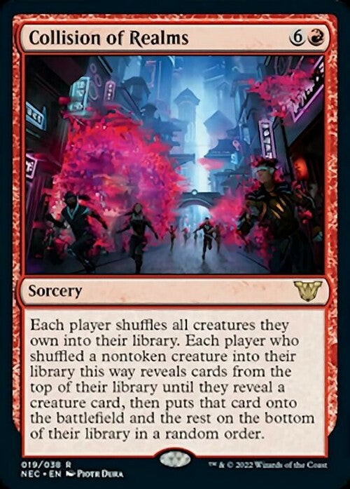 Collision of Realms ~ Commander: Kamigawa: Neon Dynasty [ NM ] [ MTG ]