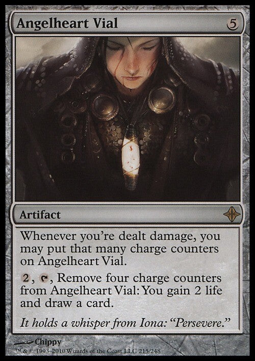 Angelheart Vial ~ Rise of the Eldrazi [ EX ] [ Magic MTG ]